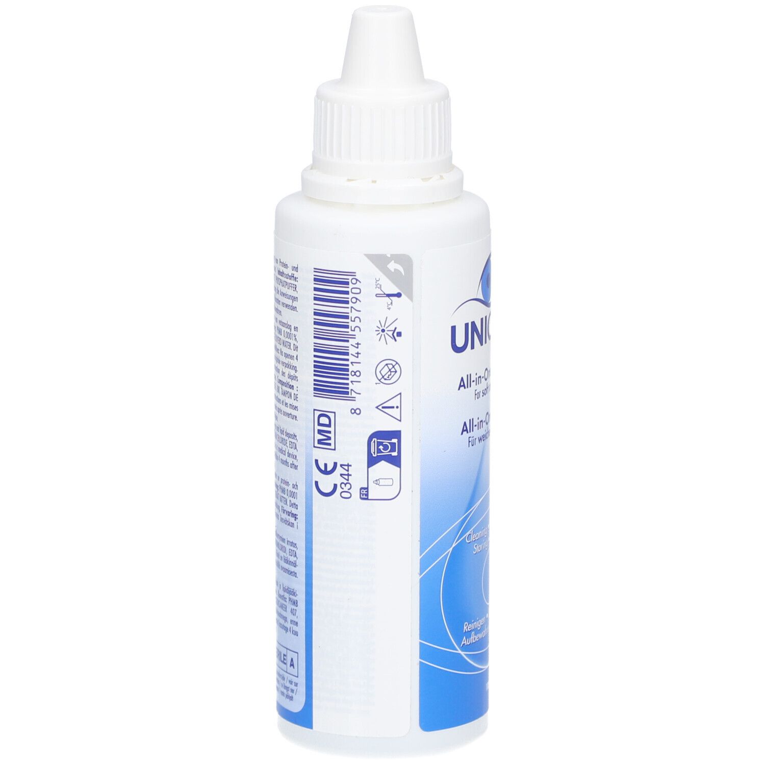 Unicare All-in-One Liquide pour lentilles de contact souples