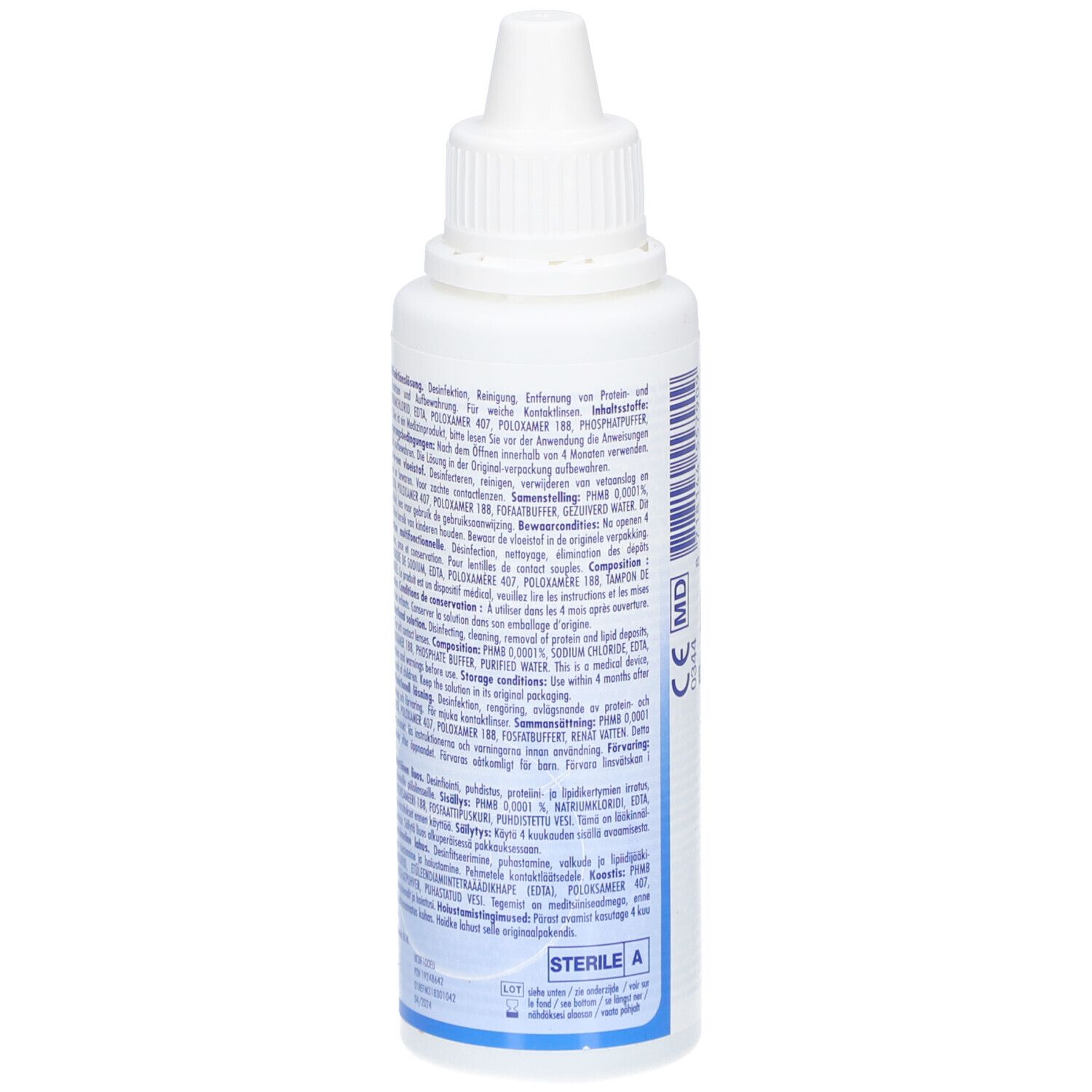 Unicare All-in-One Liquide pour lentilles de contact souples