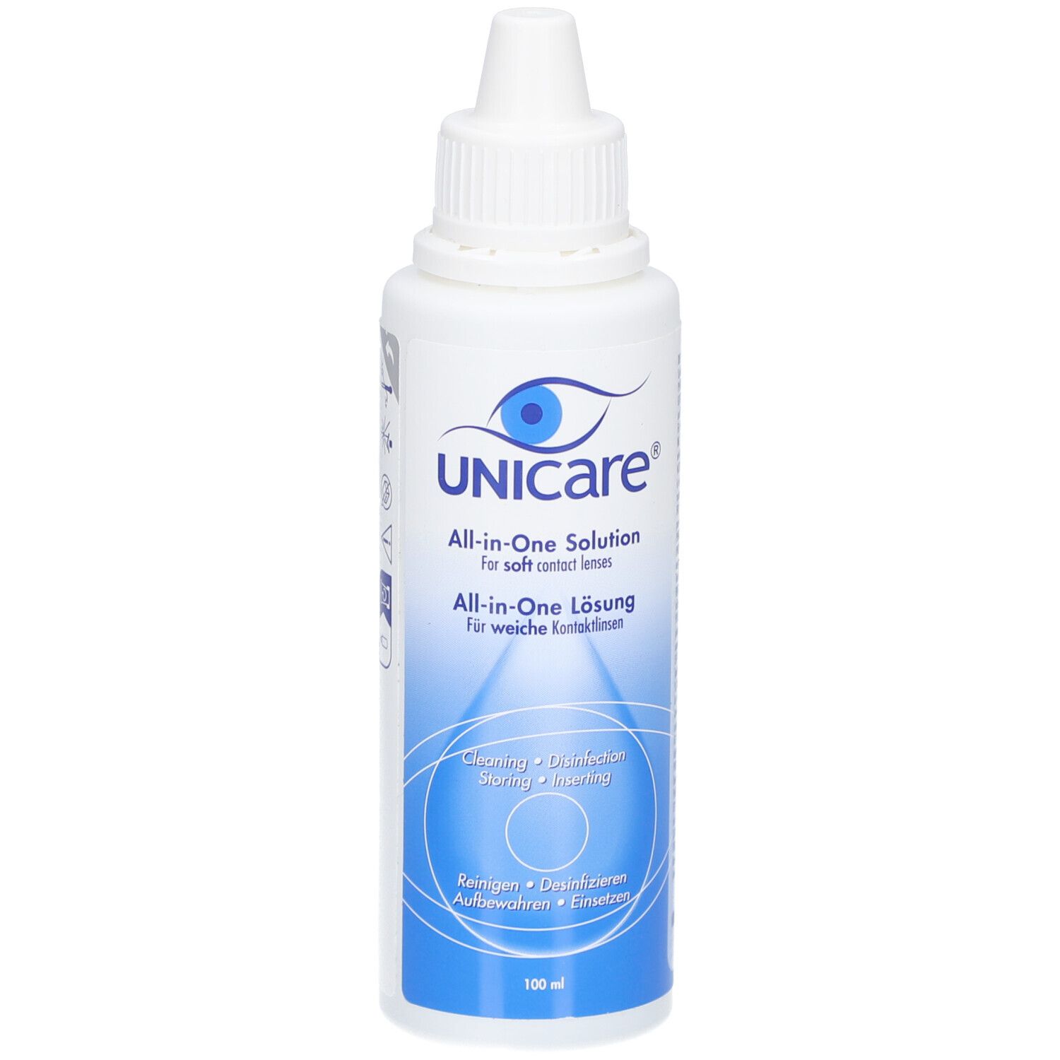 Unicare All-in-One Liquide pour lentilles de contact souples