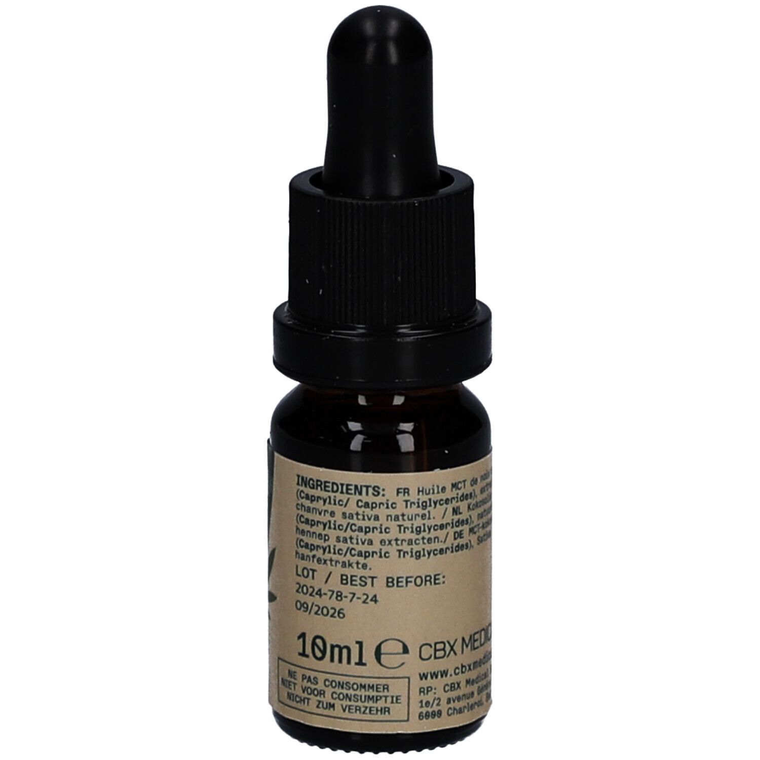 CBX Medical CanRelax Drop Huile de CBD Naturelle 20 %