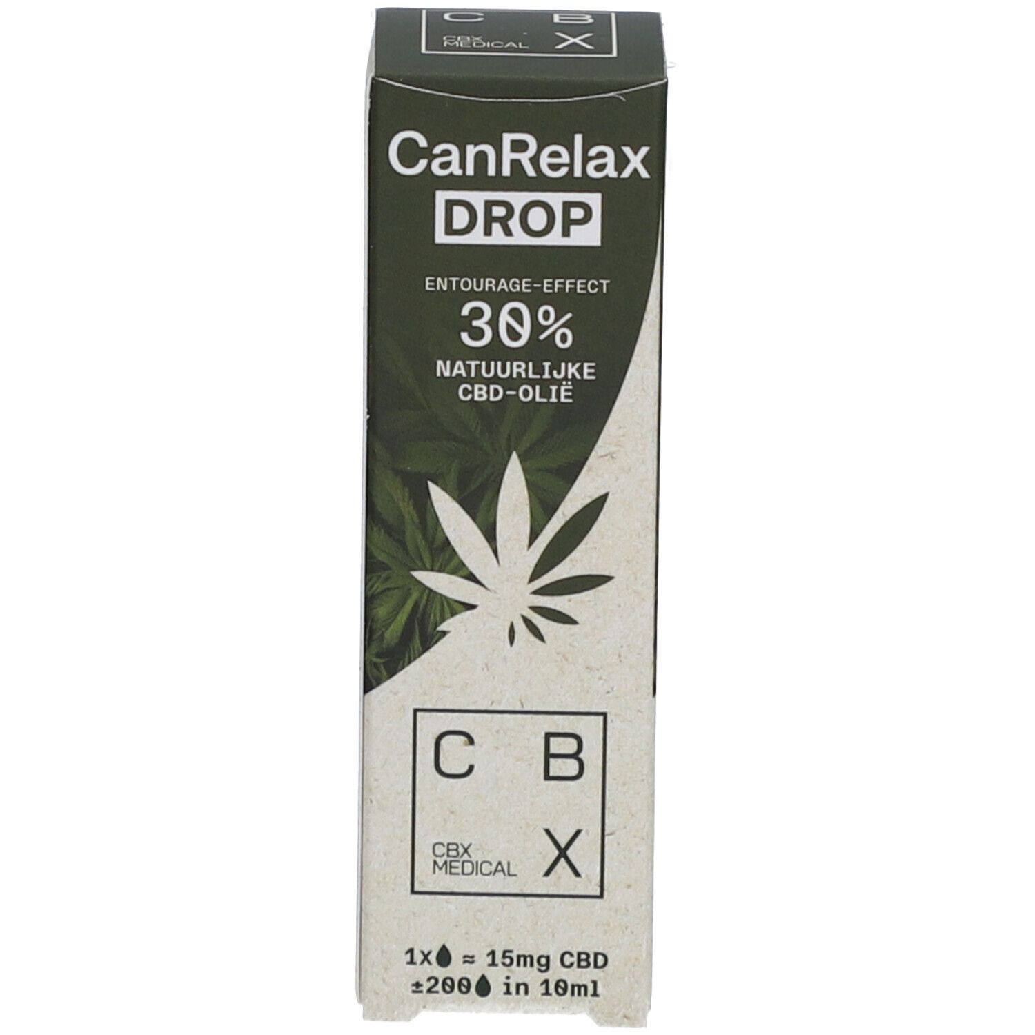 CBX Medical CanRelax Drop Huile de CBD Naturelle 30 %