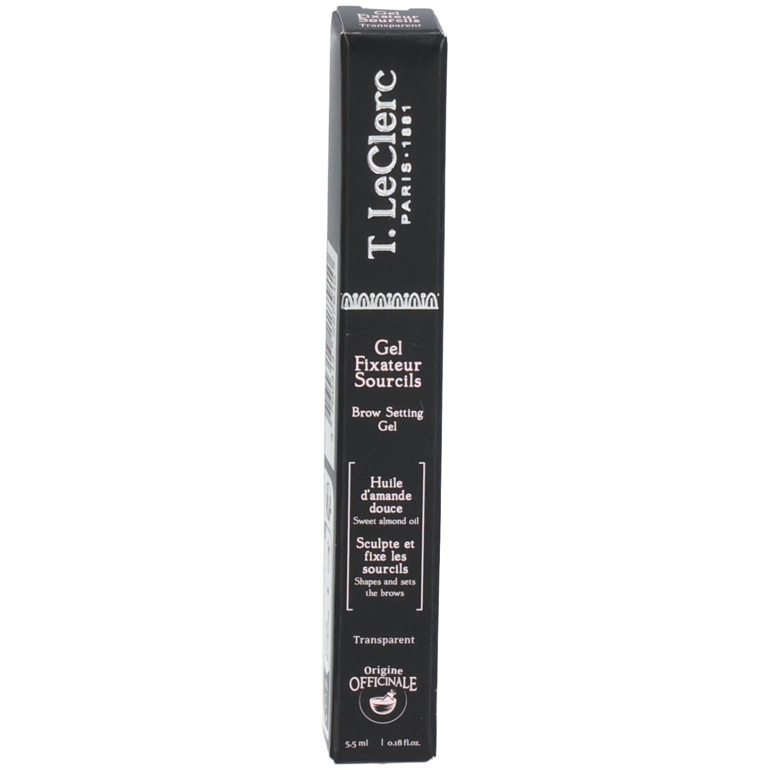 Gel Fixateur Sourcils T. LeClerc, Brow Setting Gel, à l'huile d'amande douce.