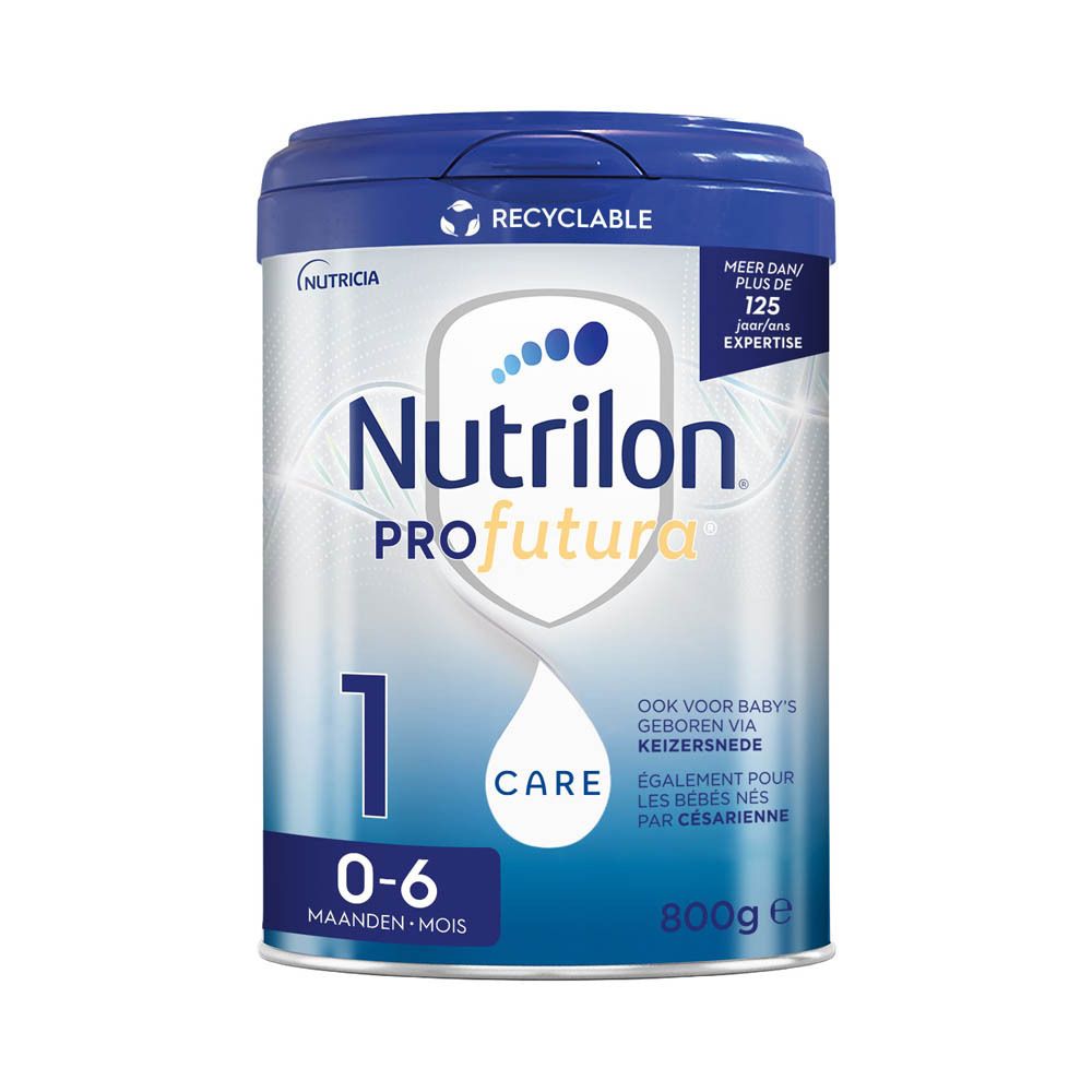 Boîte de lait infantile Nutrilon Profutura CARE 1. Pour bébés nés par césarienne.