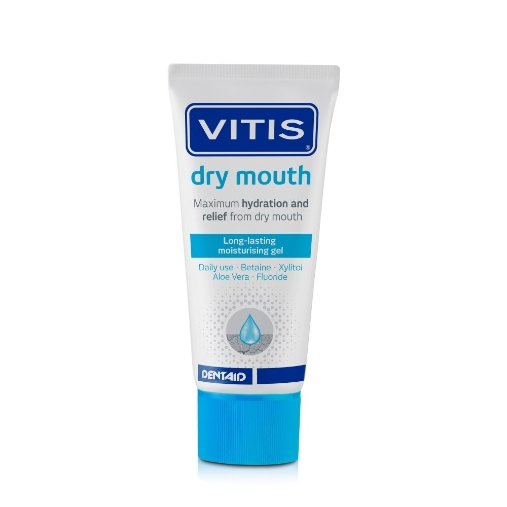 Vitis Bouche Sèche Gel: Hydratation maximale et soulagement bouche sèche.