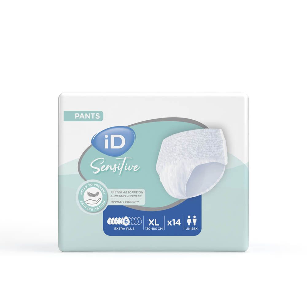 iD Sensitive Pants, taille M, 14 pièces.