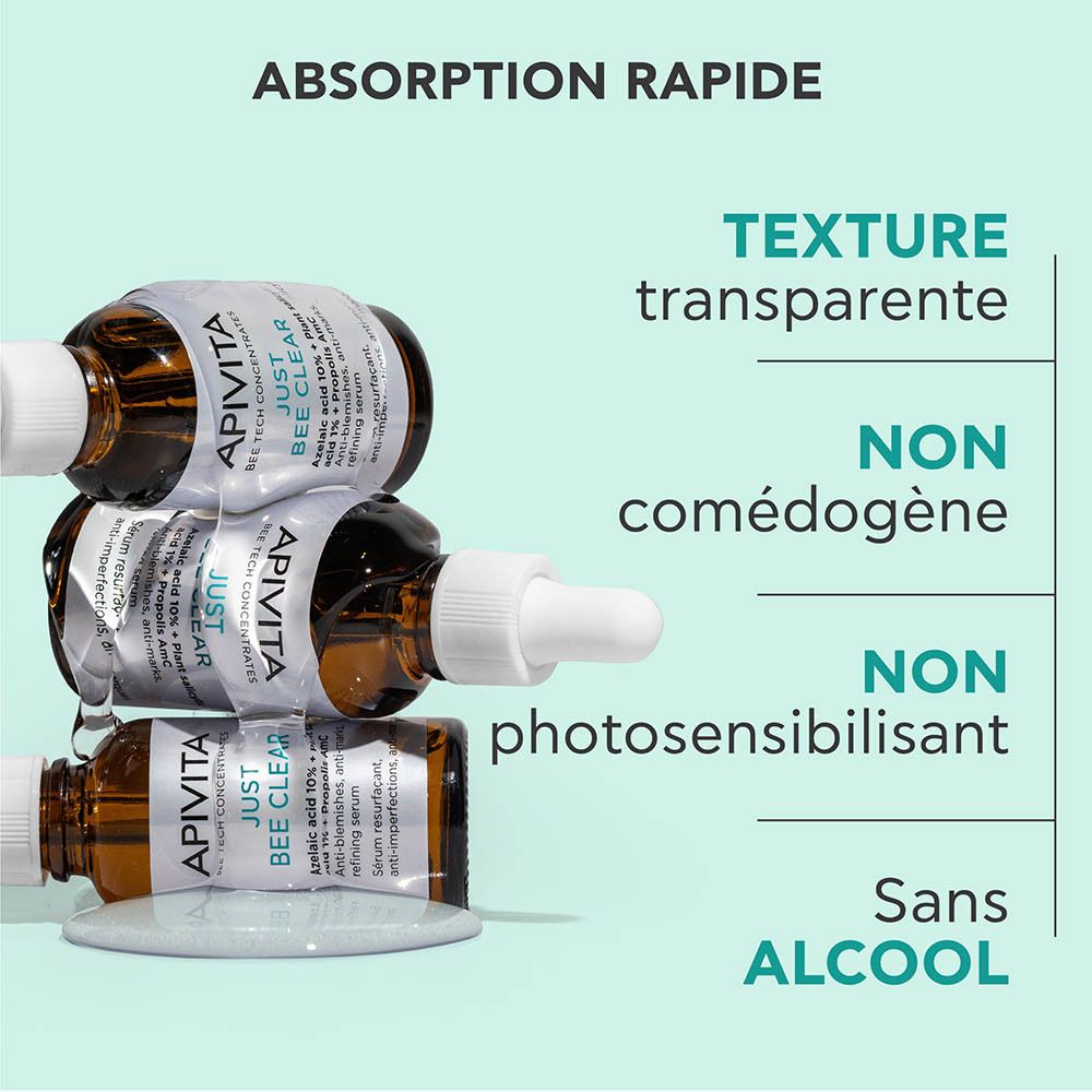Routine pour peaux grasses. Produits : gel nettoyant, lotion, sérum, crème hydratante.
