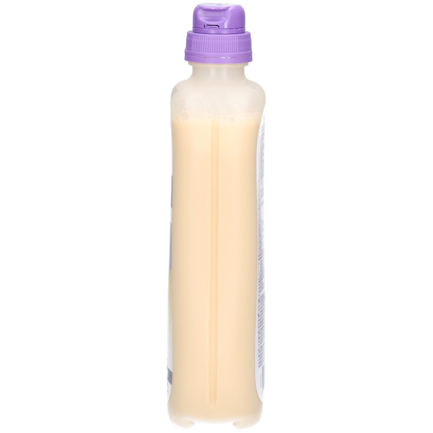 Vue latérale de la bouteille Nutrison Diason Energy HP pour sonde, 1000 ml.