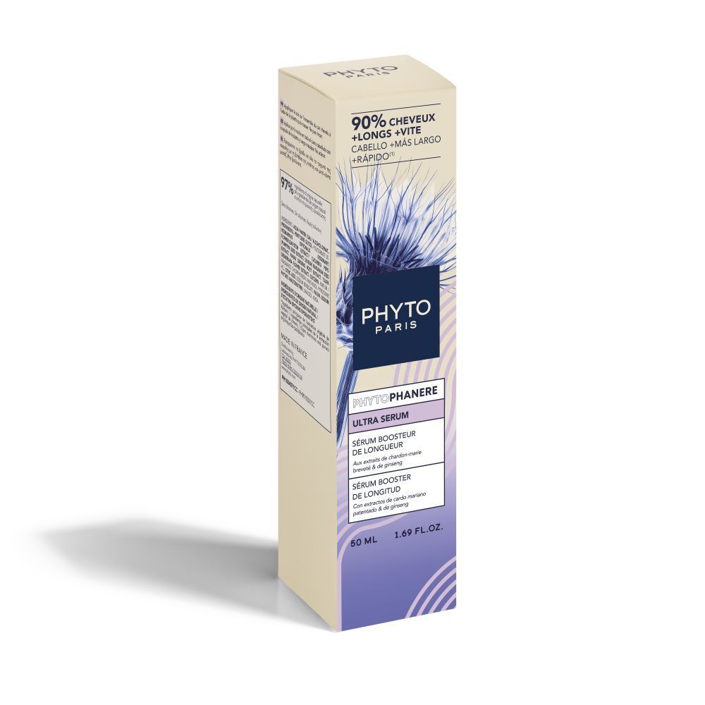 Emballage du produit avec boîte. Nom du produit et texte sur la boîte.