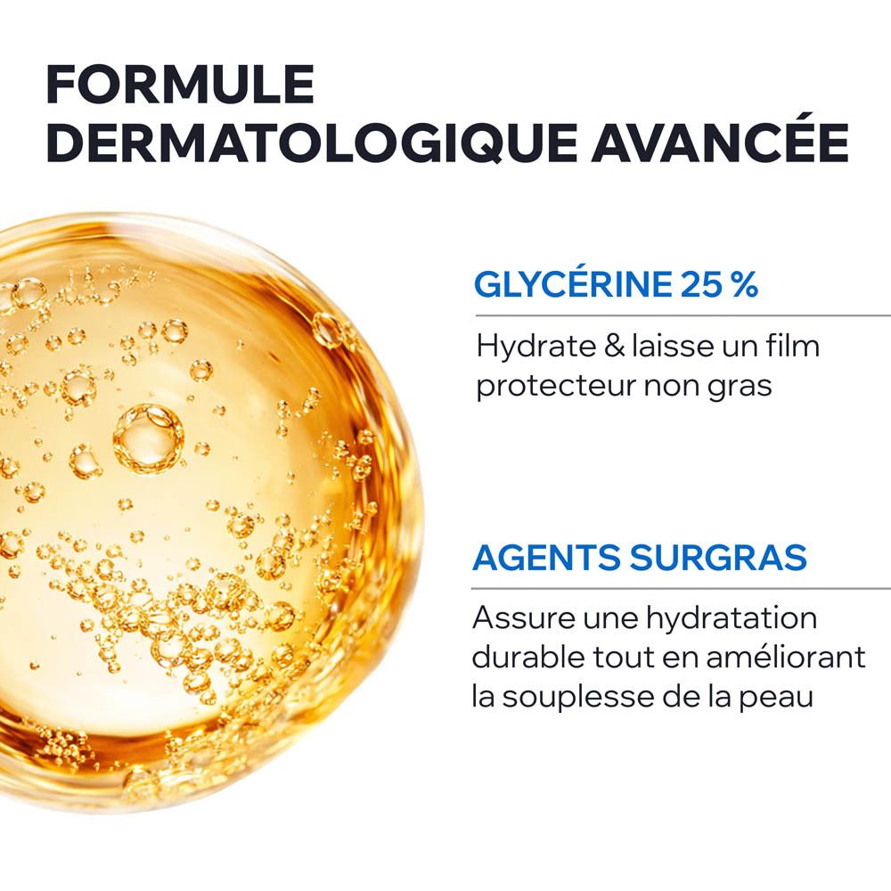 Huile lavante Uriage : "Formule douce, sans savon".