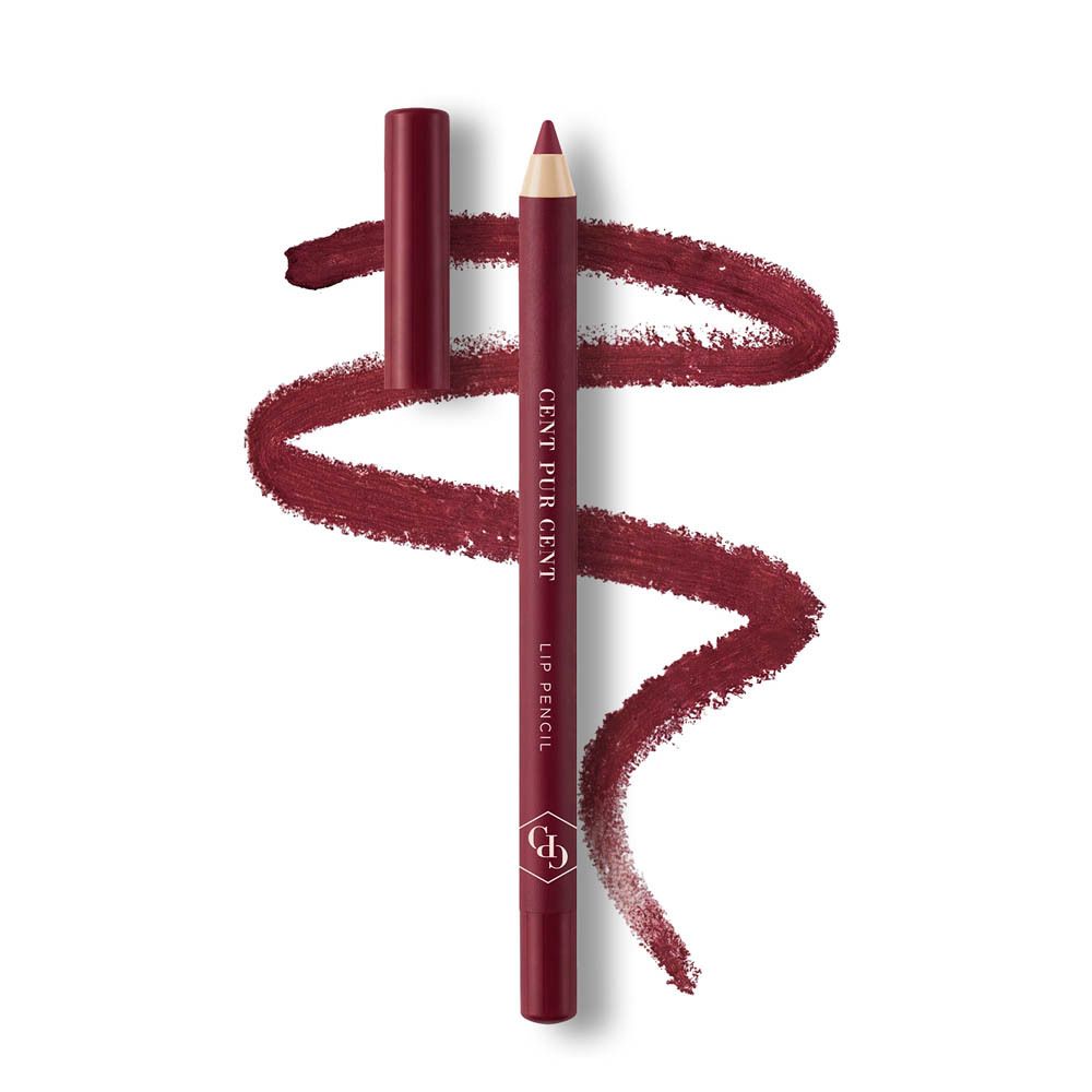 Crayon à lèvres Nude Berry avec couleur appliquée et capuchon retiré.