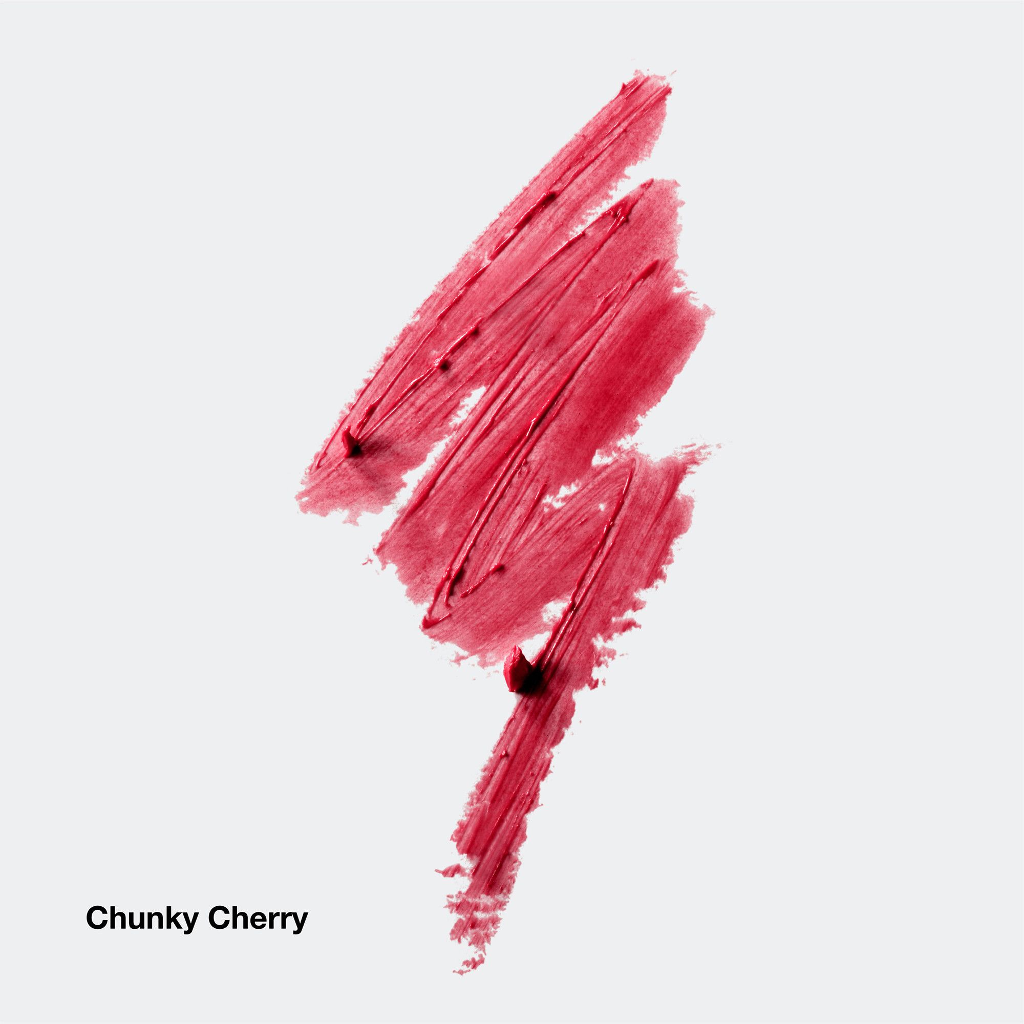 Échantillon de Clinique Chubby Stick Chunky Cherry. Teinte rouge.