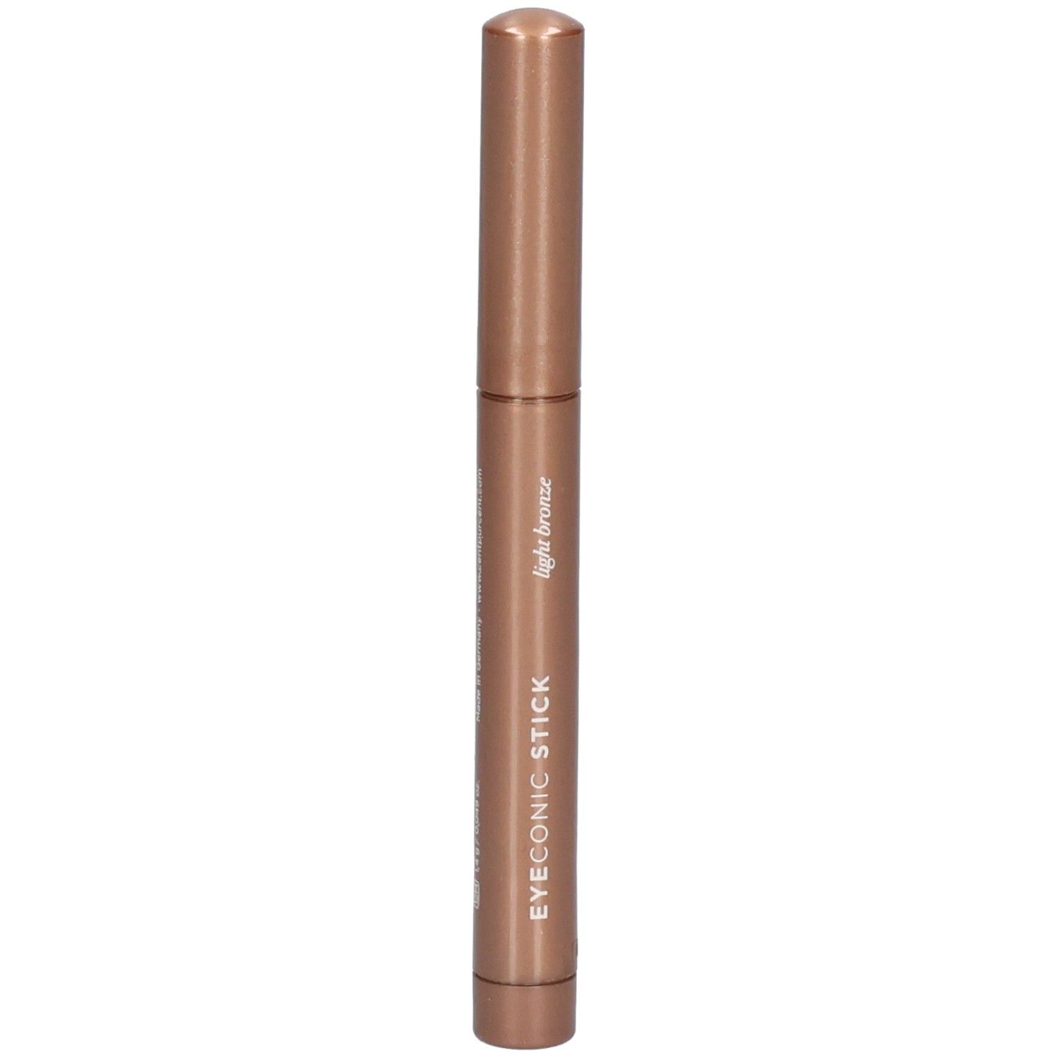 Cent Pur Cent Eyeconic Stick Light Bronze : Bâton couleur bronze avec inscription 'EYECONIC STICK light bronze'.