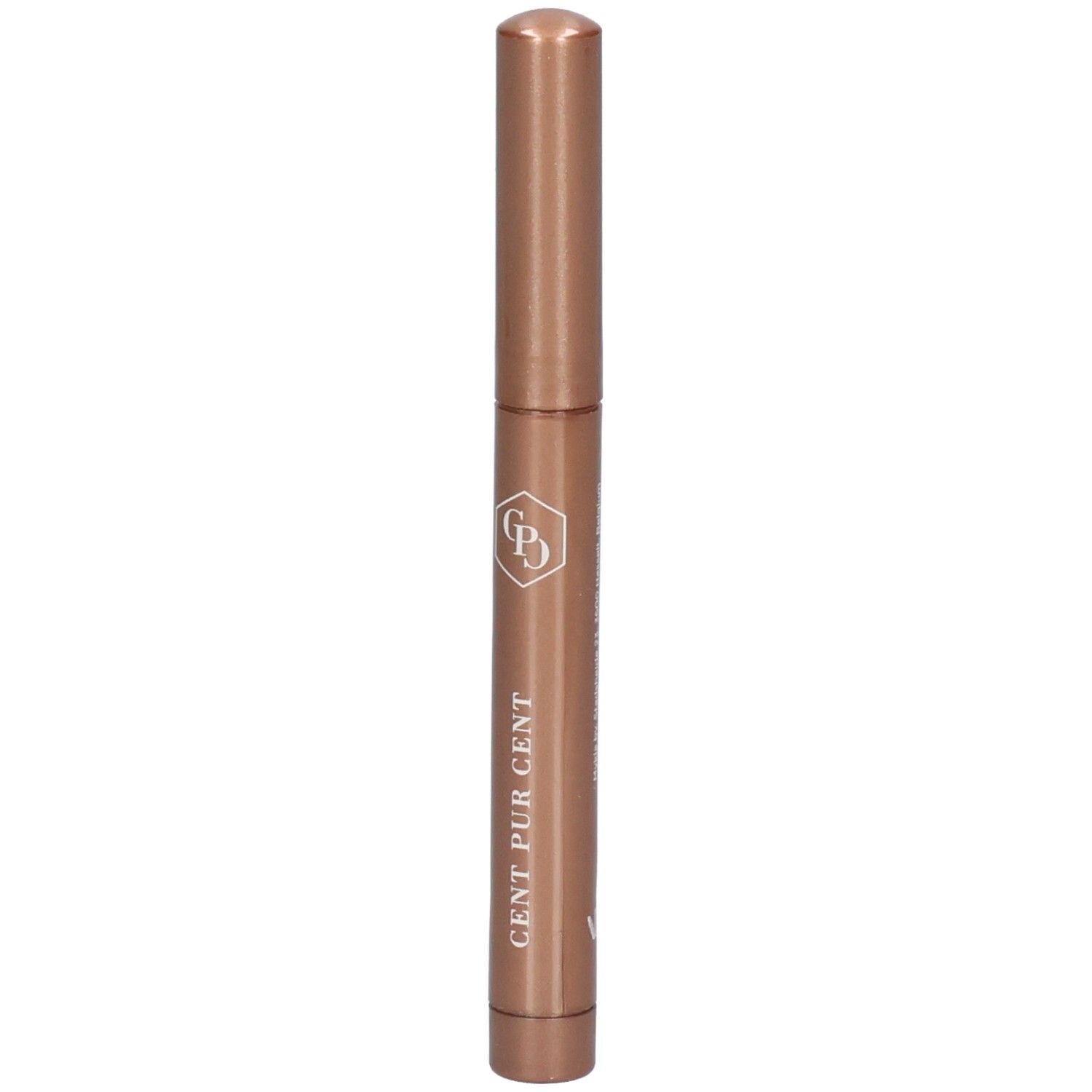 Cent Pur Cent Eyeconic Stick Light Bronze : Bâton couleur bronze avec logo et inscription.