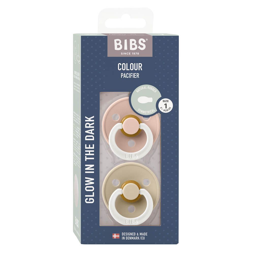 BIBS 1 Symmetric Glow Duo Blush/Vanilla