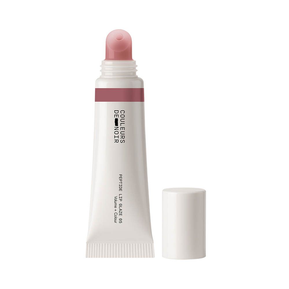 Emballage du Couleurs de Noir Peptide Lip Glaze 05 Fig Sorbet.