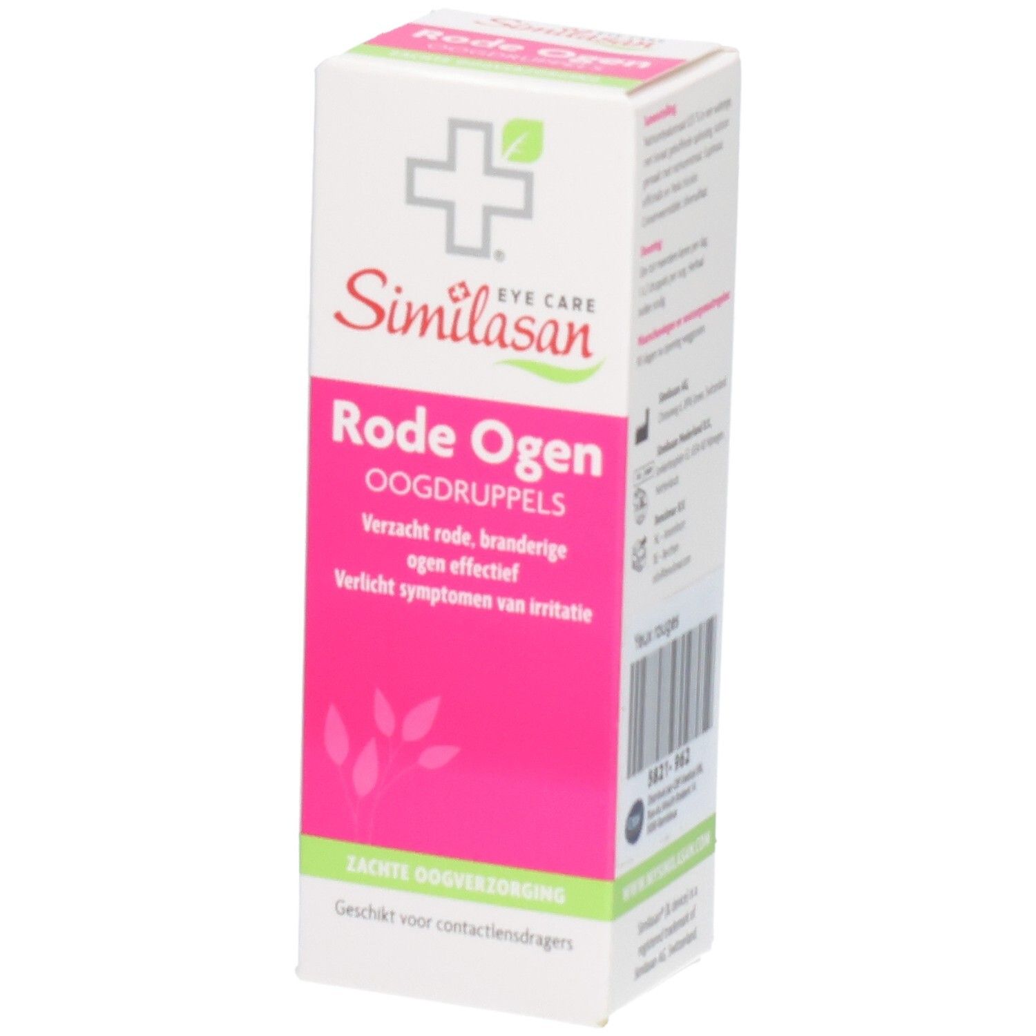 Emballage Similasan Yeux Rouges Gouttes pour les yeux. Pour yeux secs et irrités. 10ml.