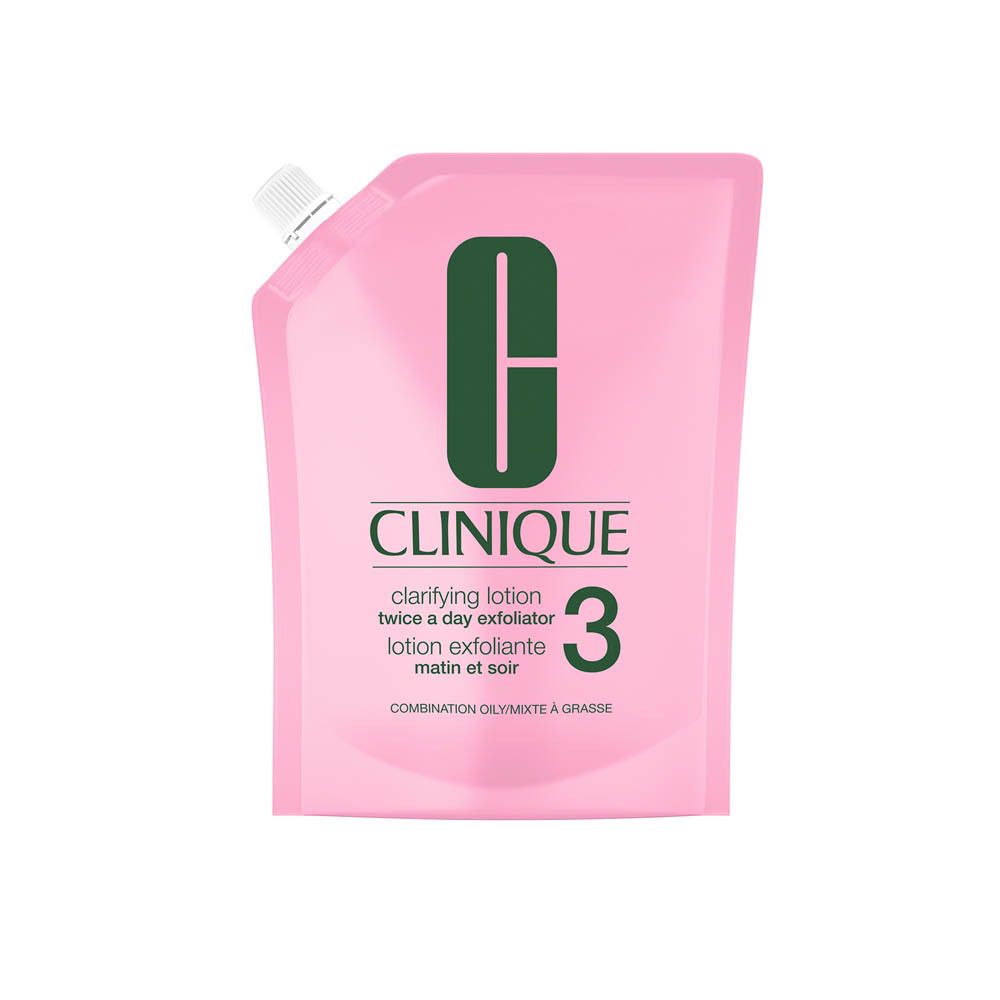 Clinique Clarifying Lotion 3 recharge en rose.
