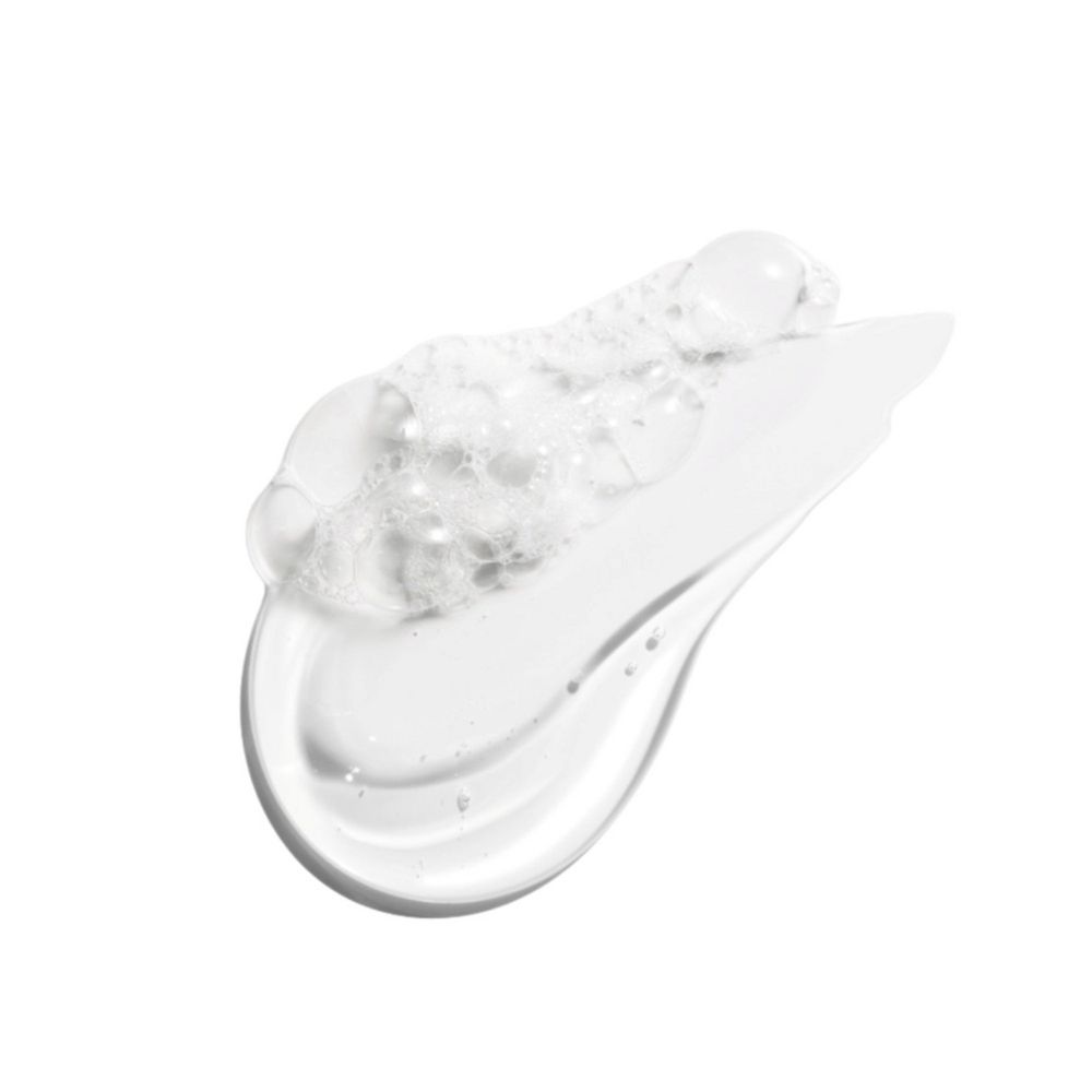Emballage Dr. Jart+ Dermaclear Gel Nettoyant Hydratant pH, verso con testo.