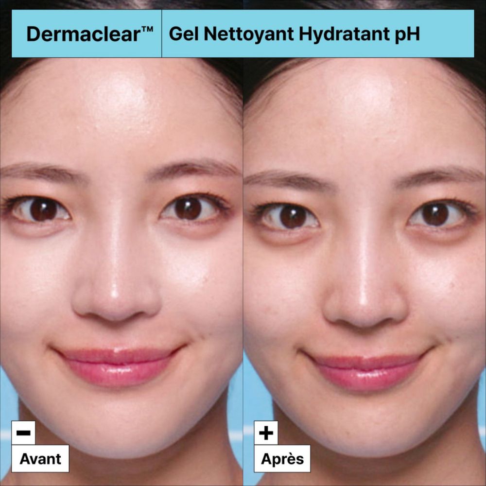 Emballage Dr. Jart+ Dermaclear Gel Nettoyant Hydratant pH, 30ml.
