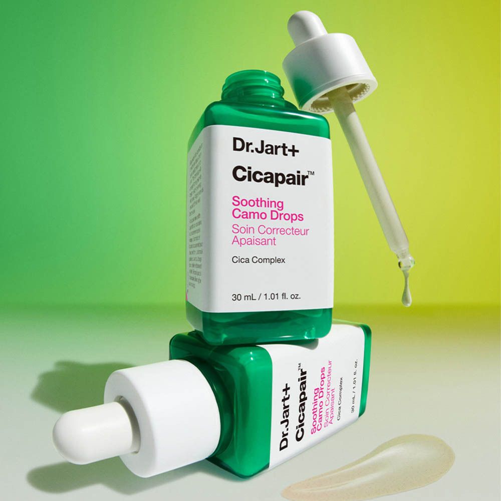 Dr. Jart+ Cicapair Soin Correcteur Apaisant FPS 20, emballage, côté instructions.