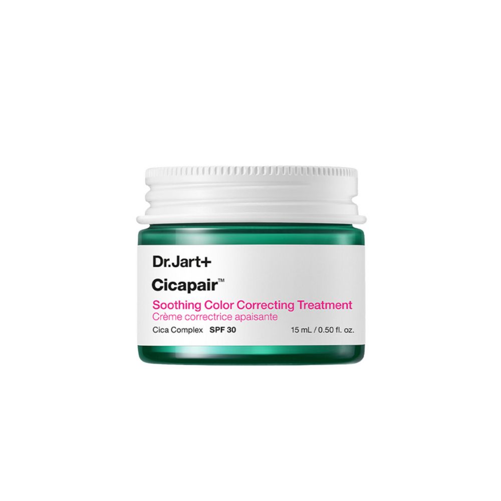Boîte Dr. Jart+ Cicapair™ avec nom du produit et indication SPF 30.