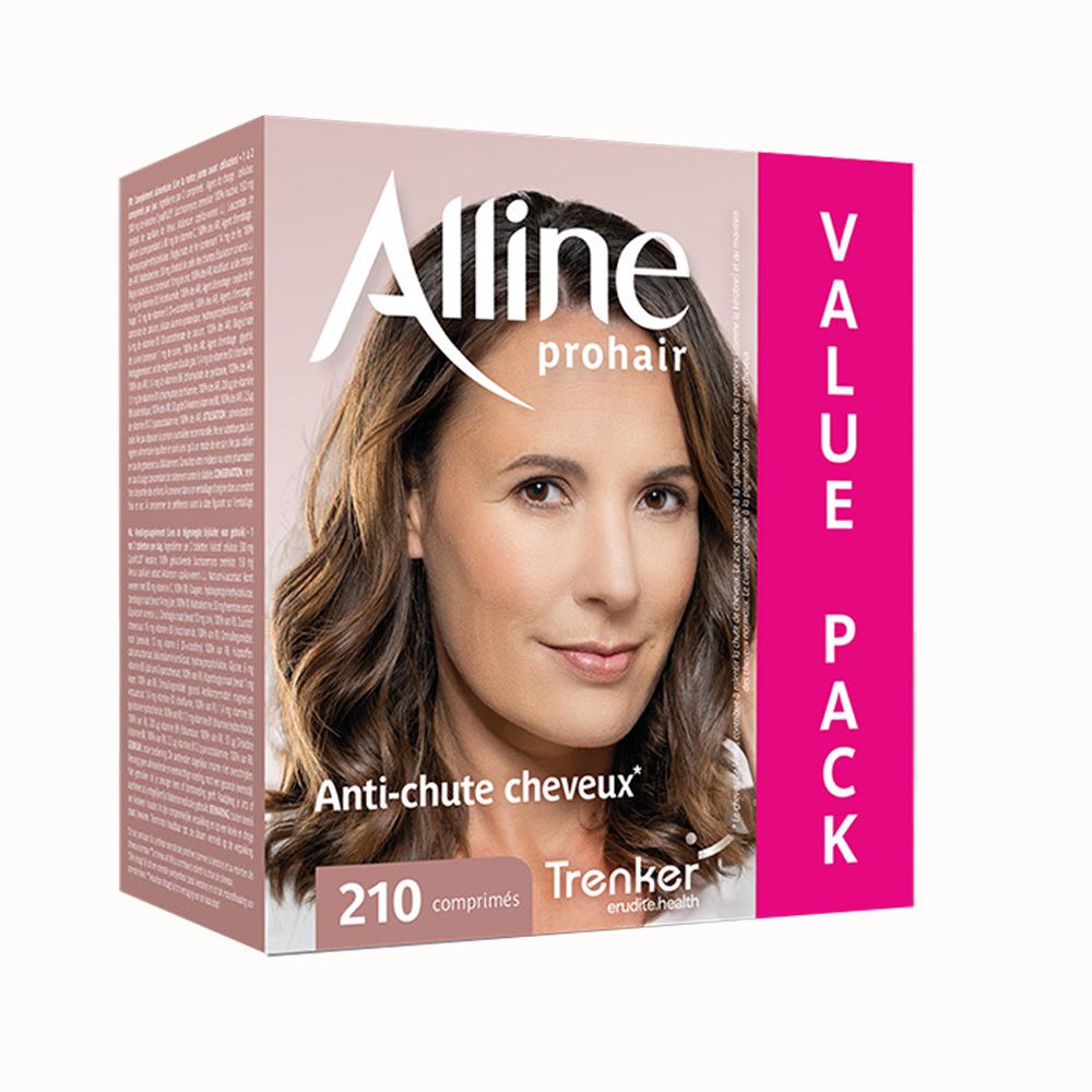 Emballage Alline Prohair 210 comprimés, lot économique.