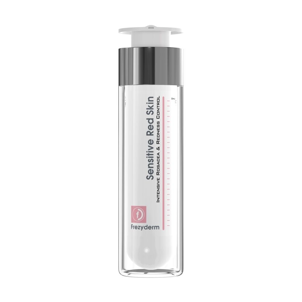 Frezyderm Sensitive Red Skin Crème Visage dans un flacon pompe.
