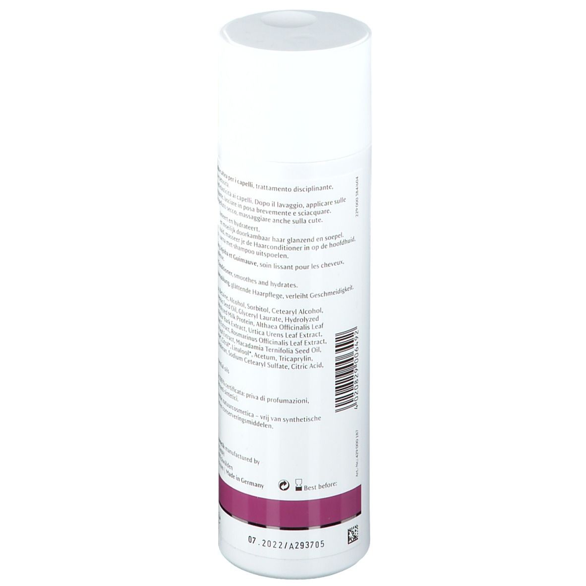 Dr. Hauschka Après-Shampooing Jojoba et Guimauve