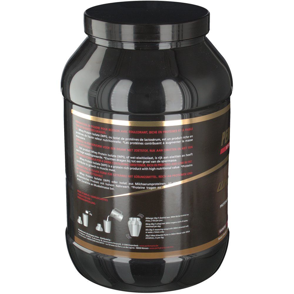 Performance Whey Protein Isolate Choco