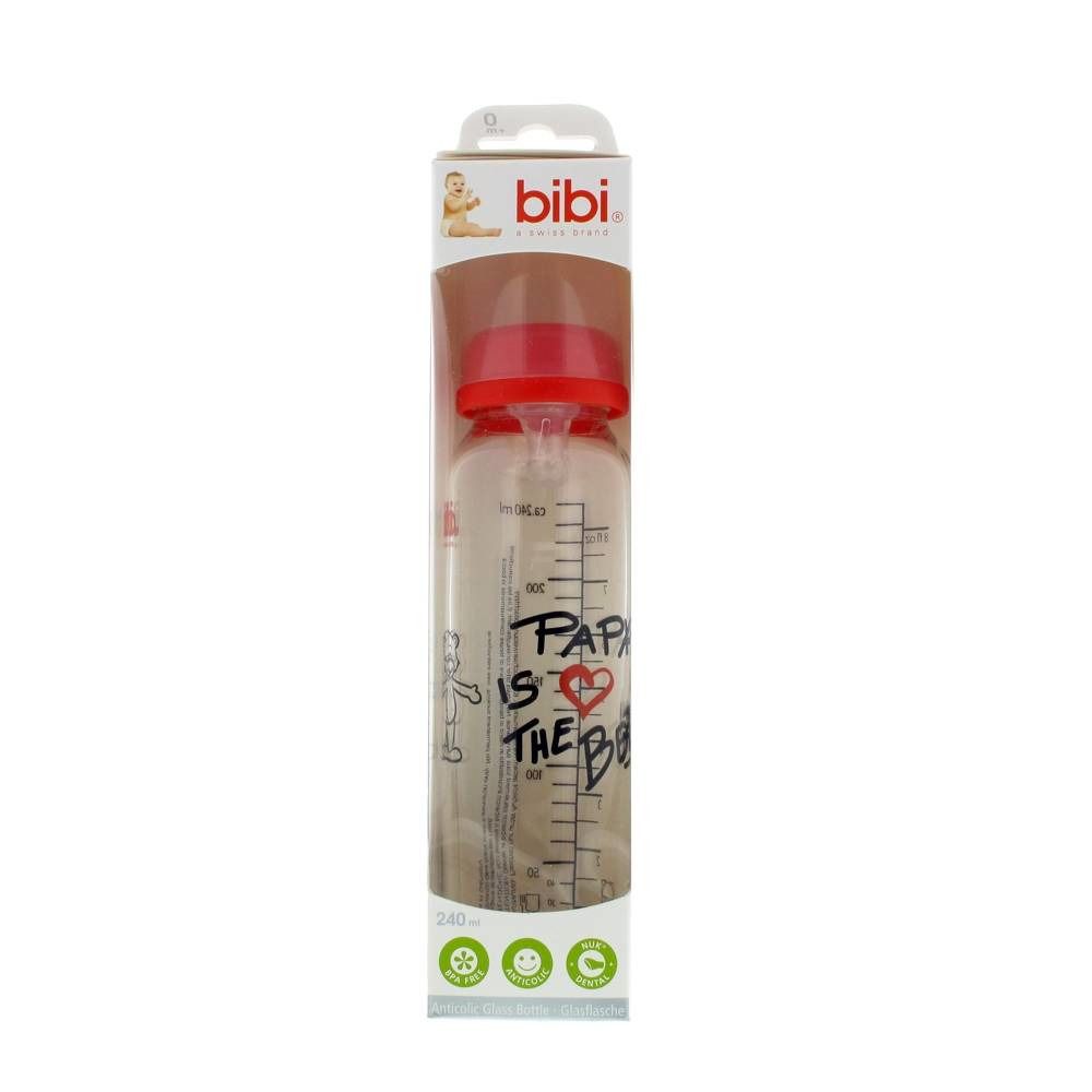 Bibi Biberon Verre Papa