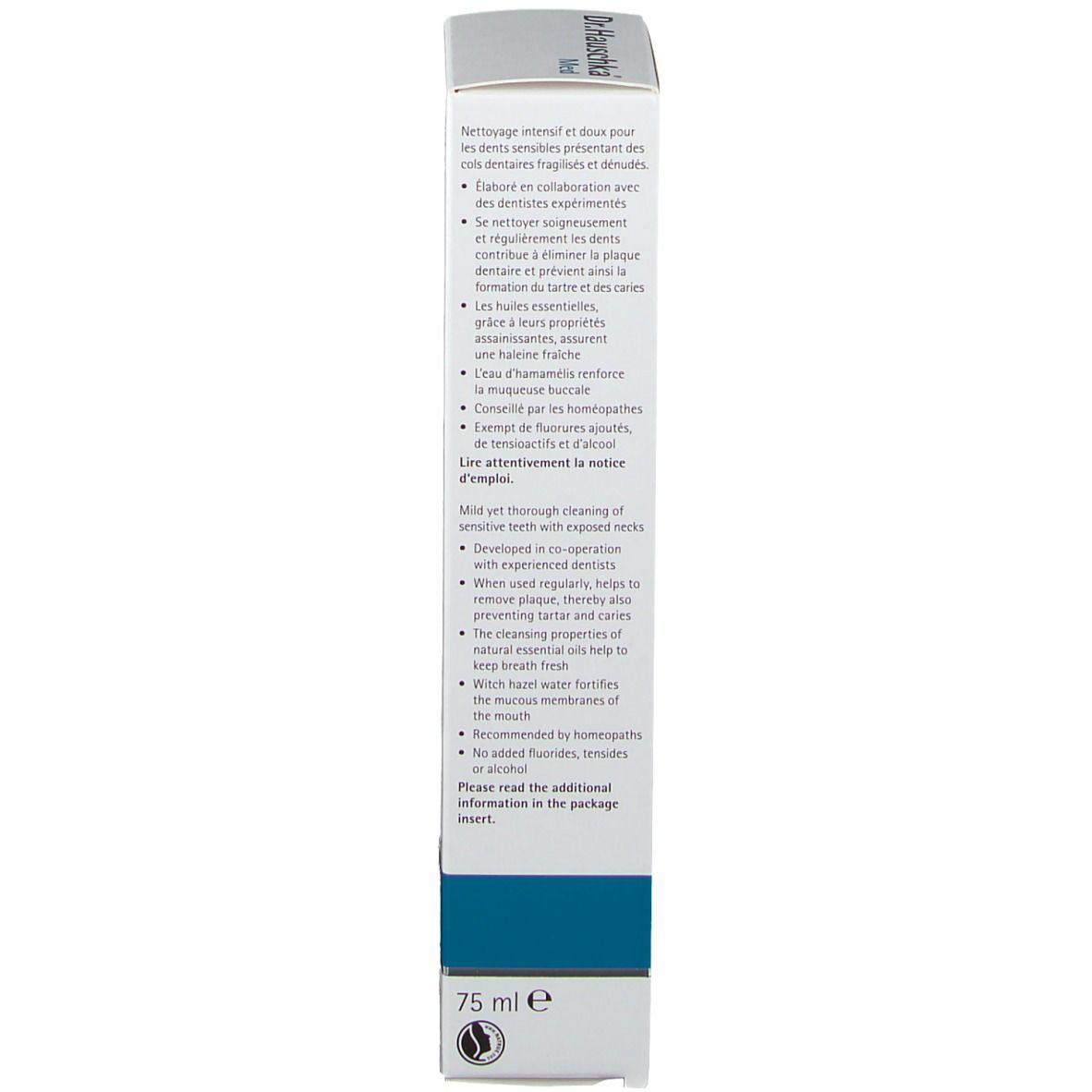 Dr. Hauschka Med Dentifrice Sensible Eau Salée