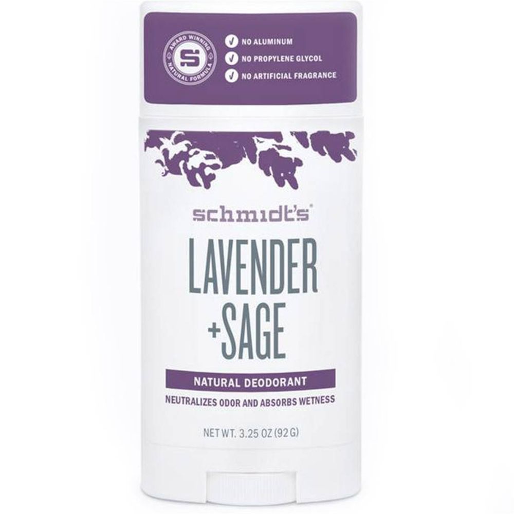 Schmidt's® Deodorant Stick Lavande + Sauge