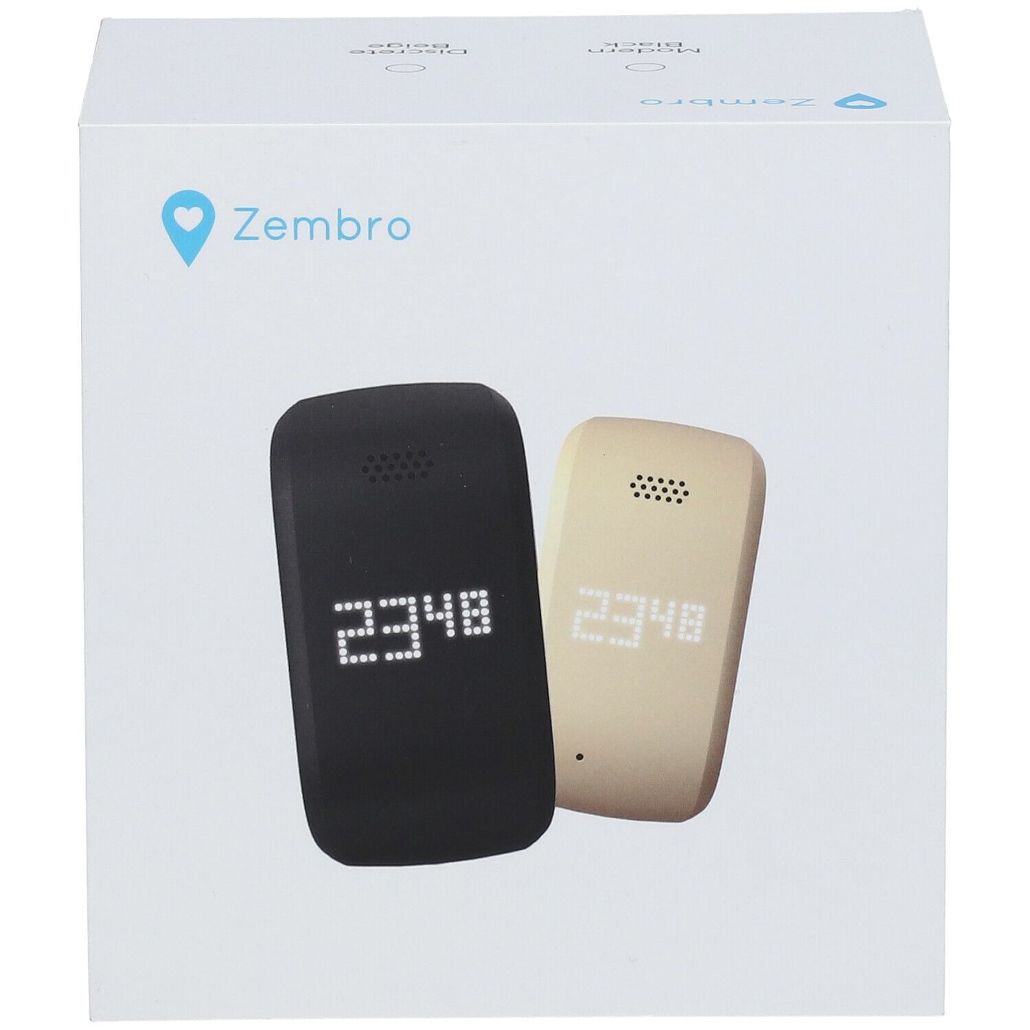 Zembro Montre d'urgence noir