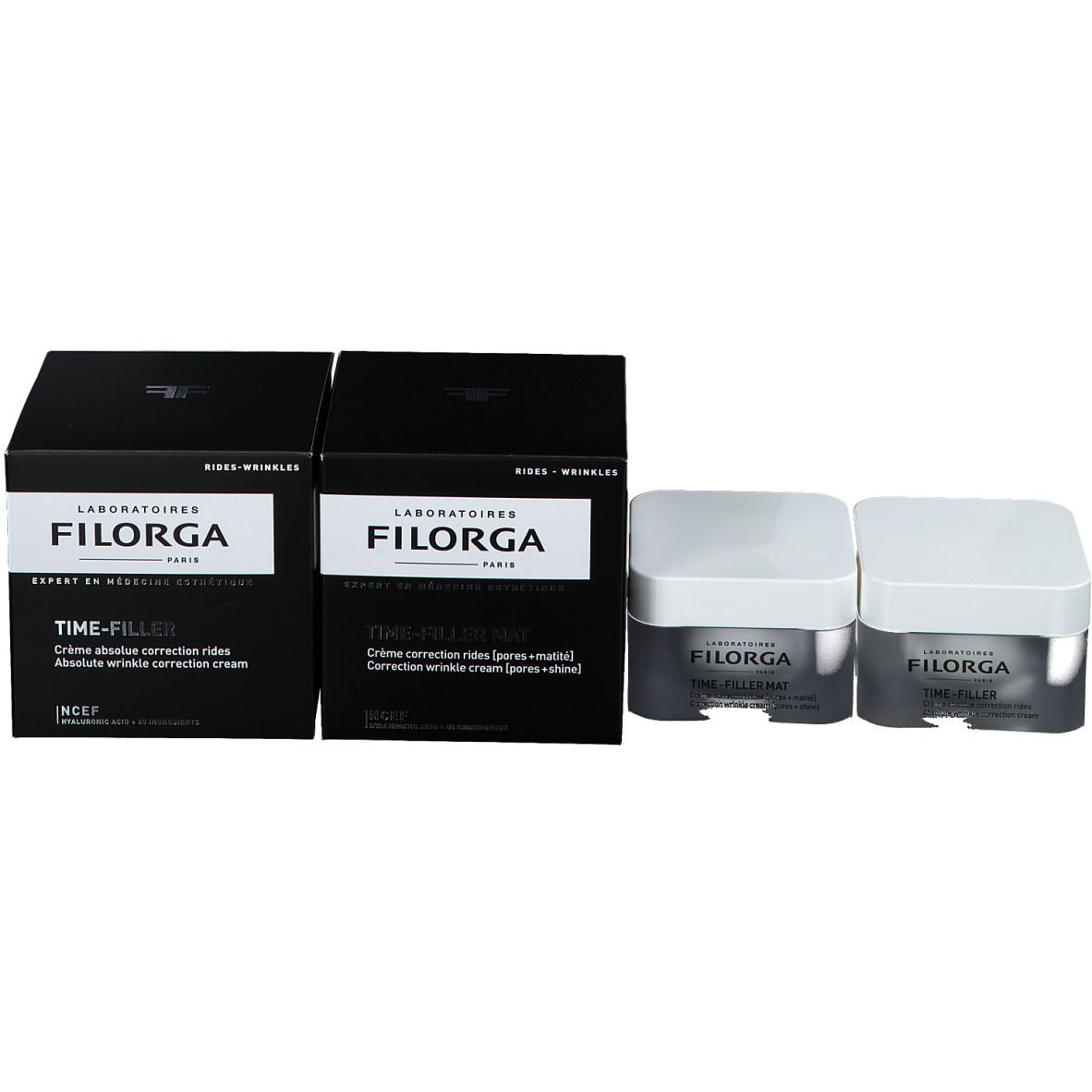 Filorga Time-Filler Mat + TIME-FILLER Crème anti-rides