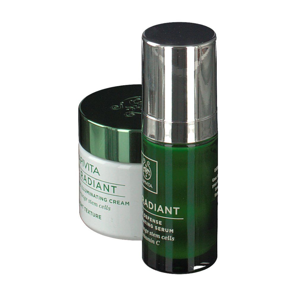 Apivita Bee Radiant Crème Texture Légère + Bee Radiant Serum
