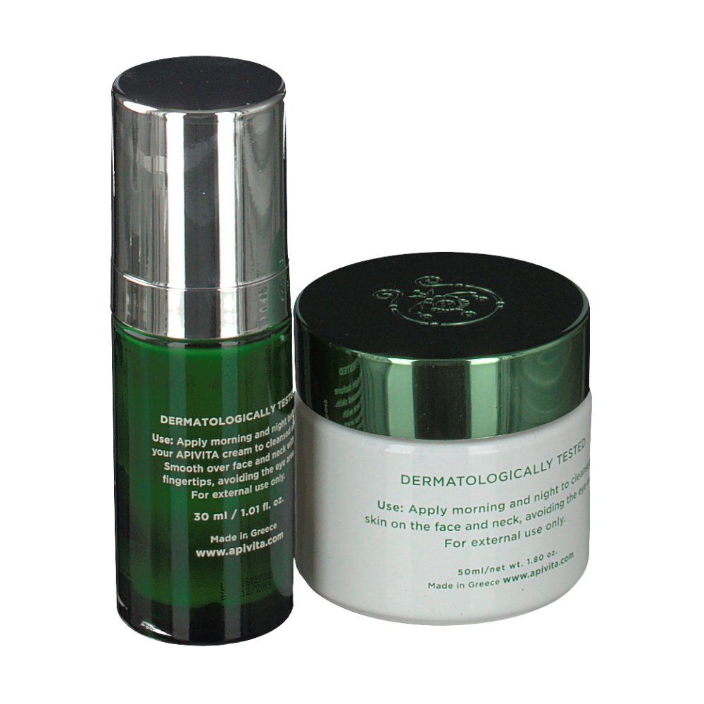 Apivita Bee Radiant Crème Texture Légère + Bee Radiant Serum