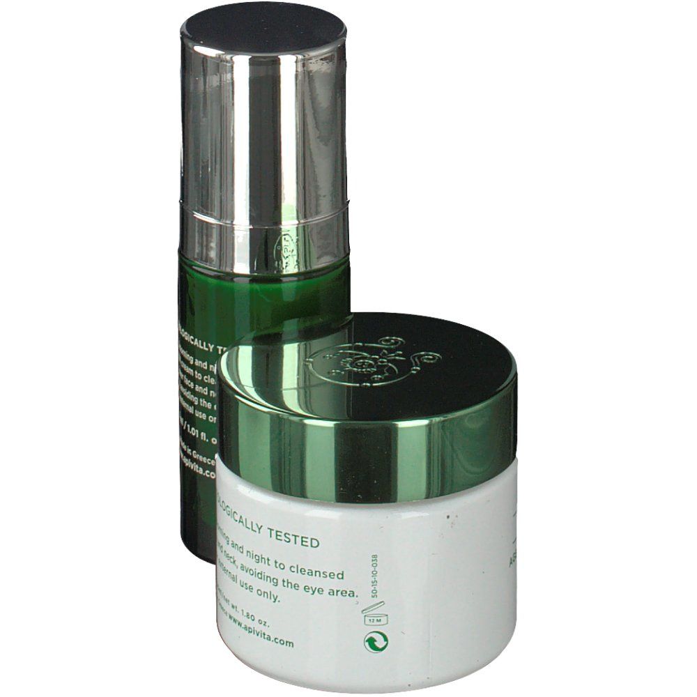 Apivita Bee Radiant Crème Texture Légère + Bee Radiant Serum