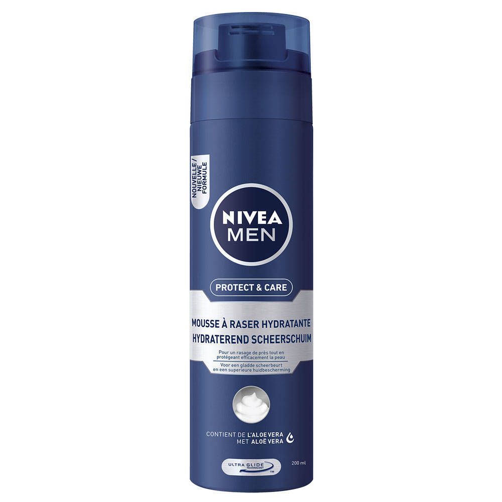 NIVEA MEN Protect & Care Mousse à Raser Hydratante