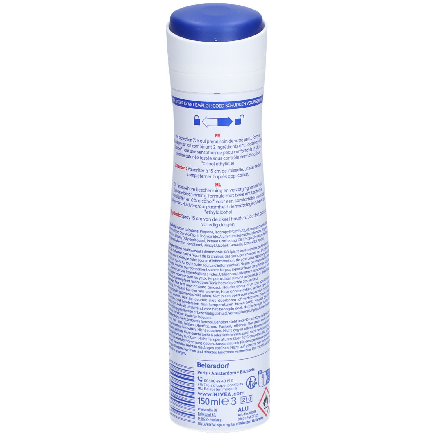 NIVEA Déodorant Fresh Natural Spray (For Women)