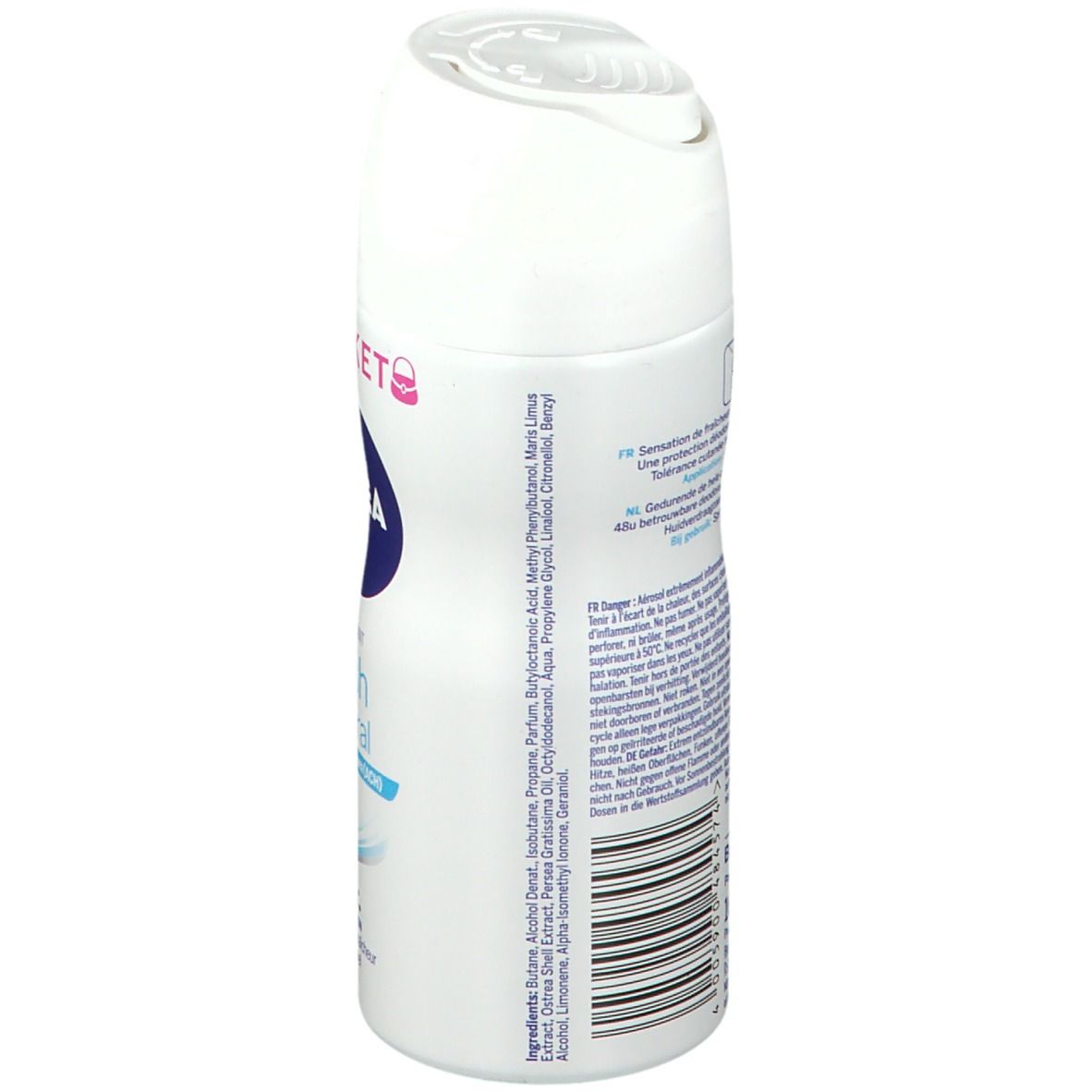 NIVEA Déodorant Fresh Natural Spray Pocket (For Women)