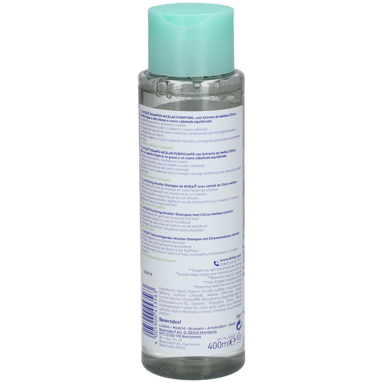 NIVEA Purifying Micellar Shampoo