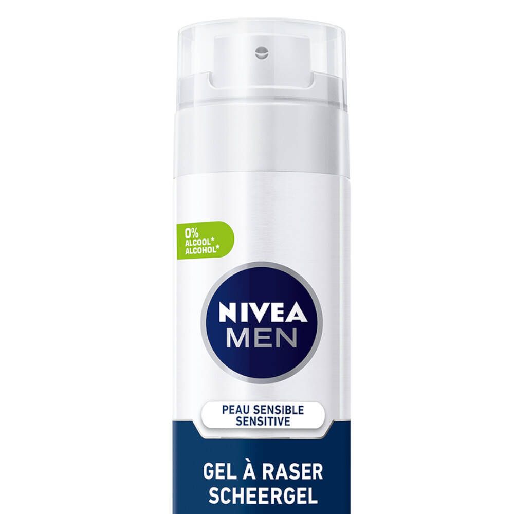 NIVEA MEN Gel à Raser Sensitive Peau Sensible