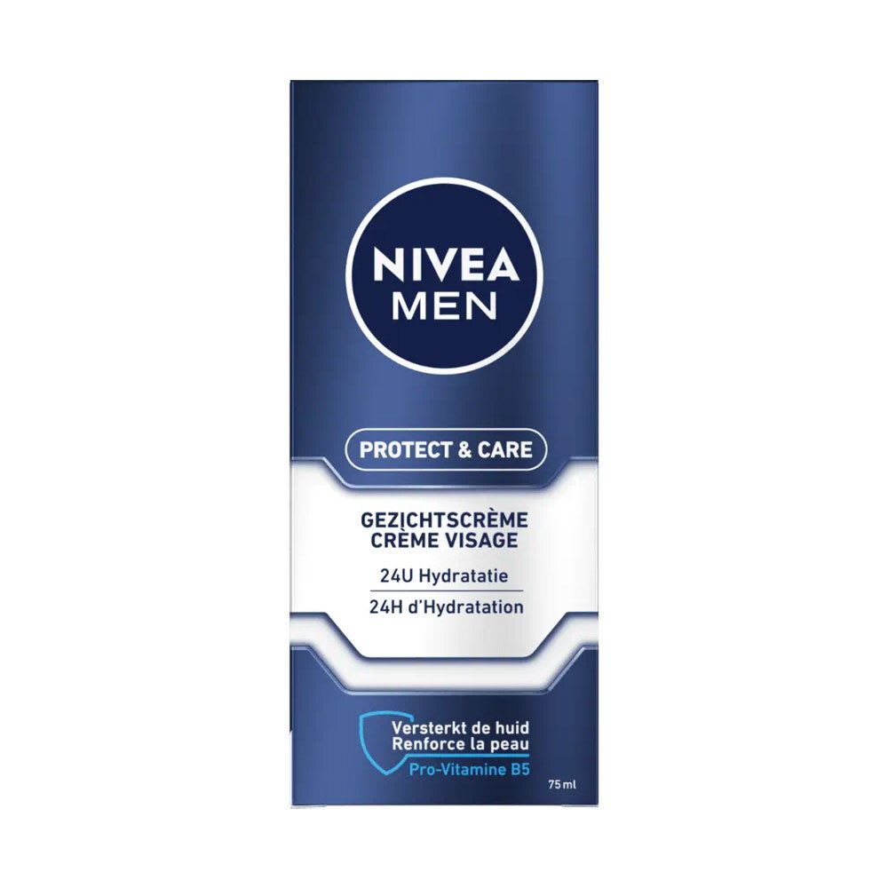 NIVEA Men Protect & Care Soin Visage Hydratant 24H