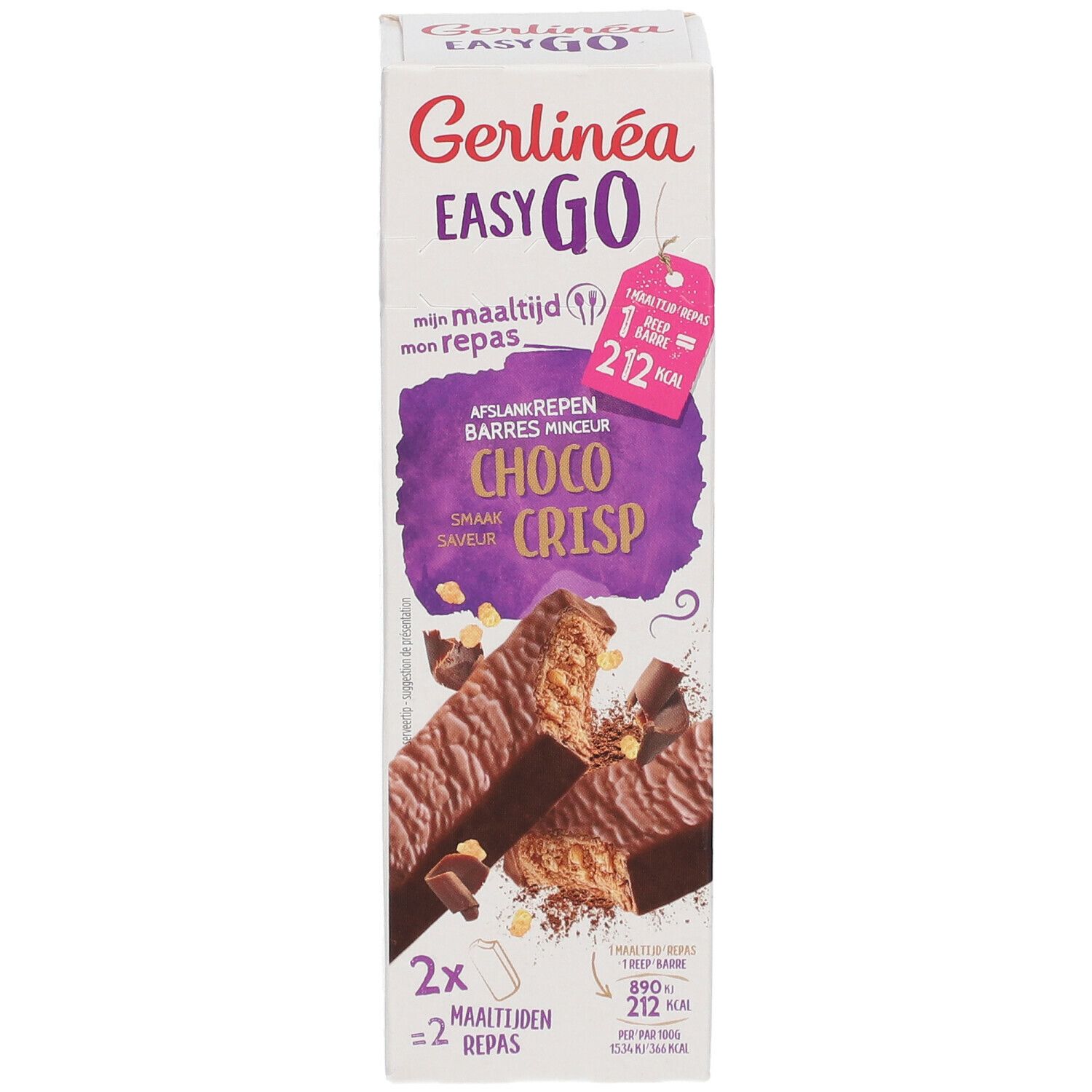 Gerlinéa Barres Easy Go Choco Crisp