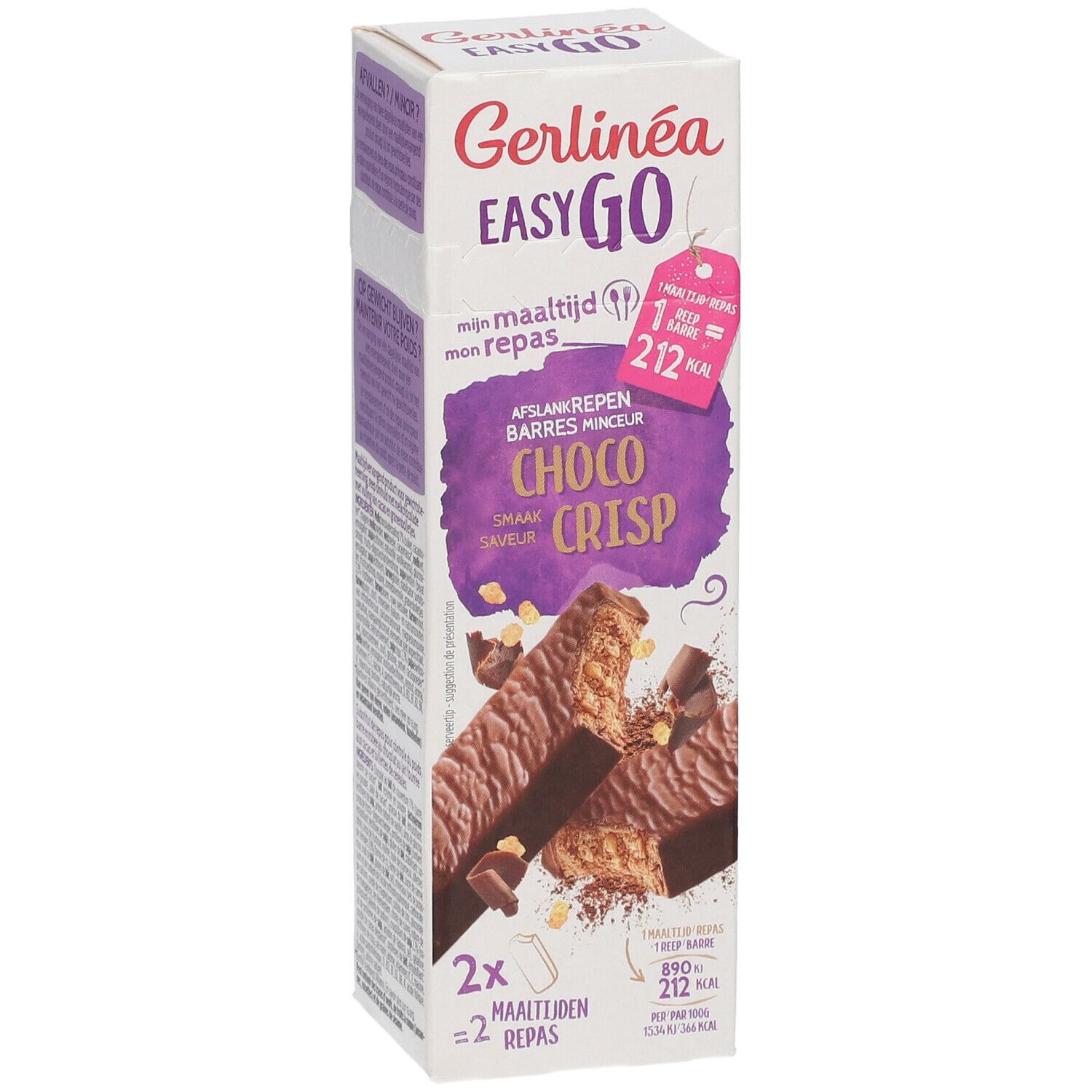 Gerlinéa Barres Easy Go Choco Crisp