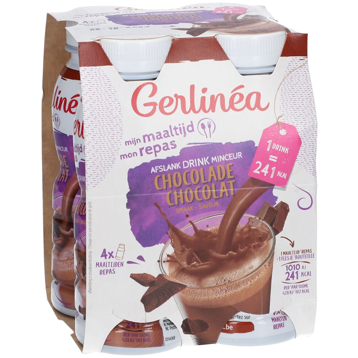 Gerlinéa, Repas à boire, Chocolat, 23,6 cl