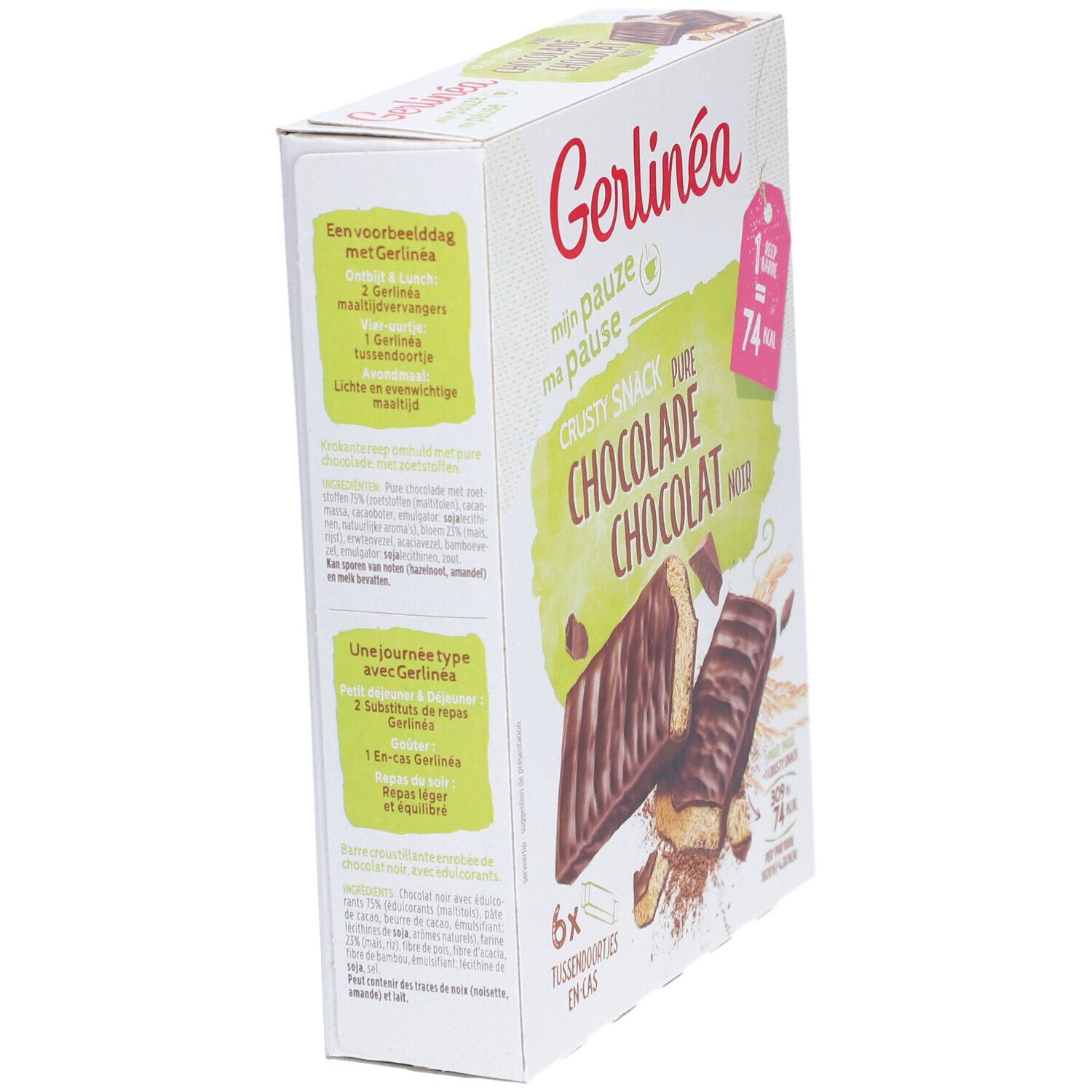 Gerlinéa Crusty Snack Chocolat noir