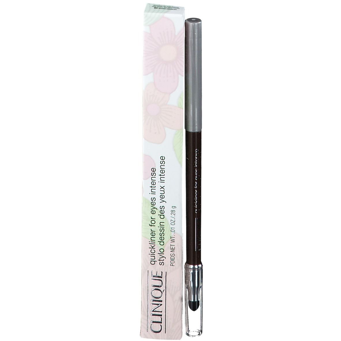 Clinique Quickliner™ Stylo Dessin des Yeux Intense Blue Grey - Crayon Pour les Yeux - Convient aux Yeux Sensibles
