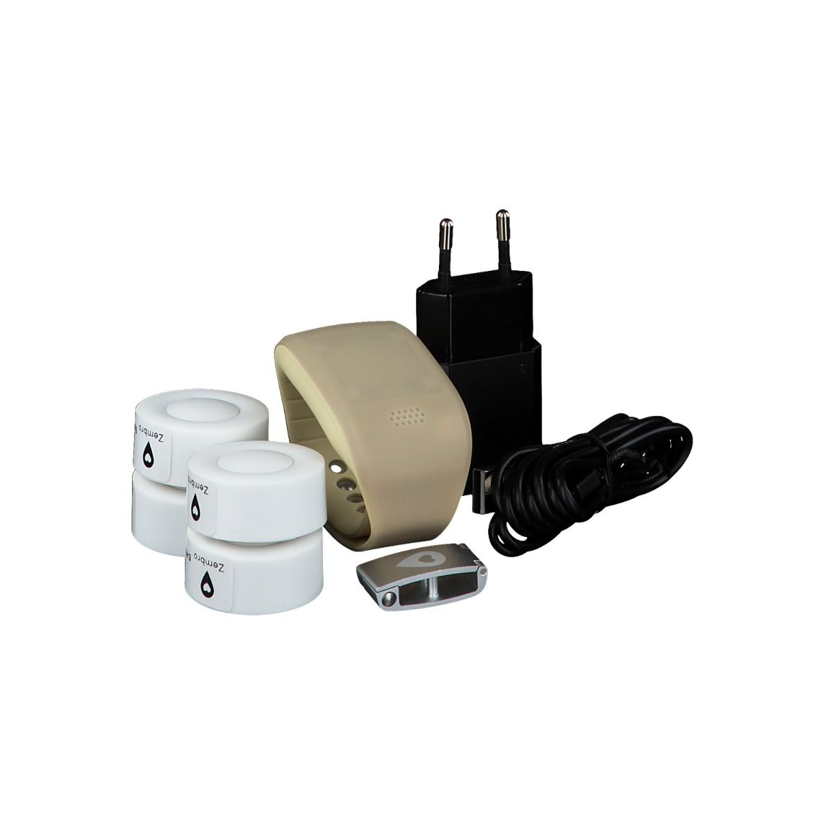 Zembro Plus Montre Alarme Personnelle Beige Discret