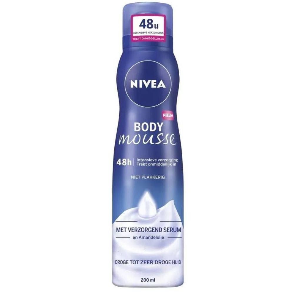 Nivea Mousse hydratante corps peaux très sèches